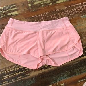 Lululemon speed shorts